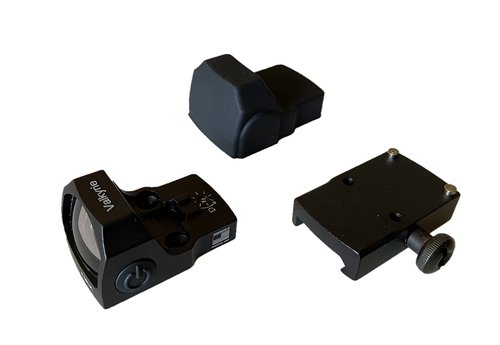 Ade Advanced Optics Valkyrie 4MOA Green Dot Sight for RMR Footprint/Mounting Plate/Slide/Plate Optics Ready Pistol - 4 MOA