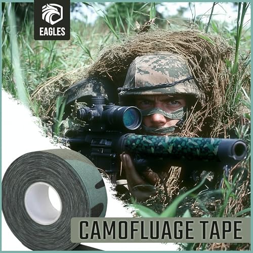 Hockey Tape Roll - Multipurpose Camo Cloth Tape for Sports