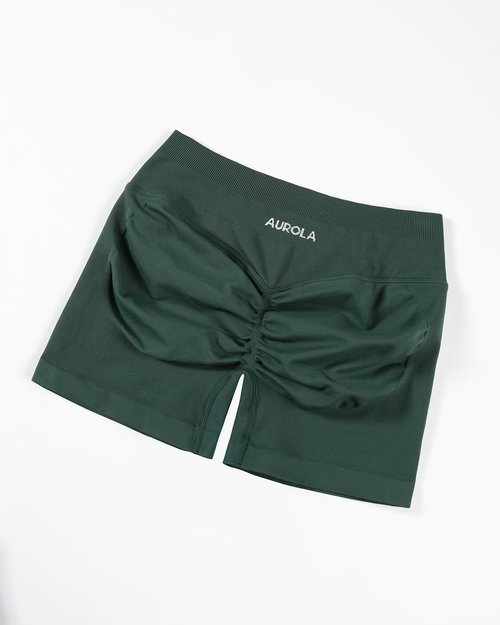 AUROLA Workout Shorts for Women - No Roll Up, Squat Proof, Seamless Compression | Sizes 2.5-6.5