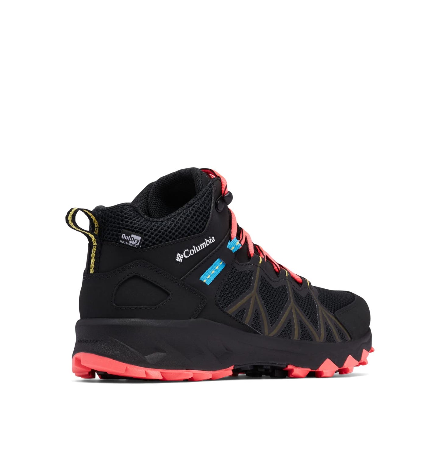 Columbia Women's Peakfreak II Mid Outdry, Black/White, 7