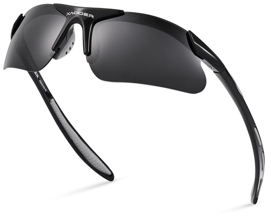 Xagger Kids Youth Polarized Sports Sunglasses for Boys Girls Baseball Softball Glasses TR90 Frame