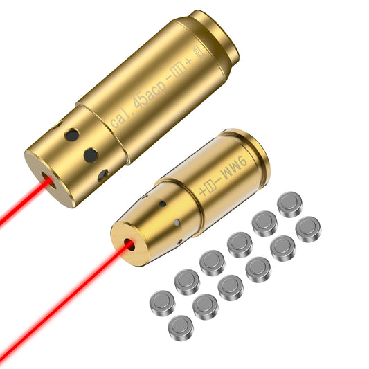 Verpdot Bore Sight Kit 9mm and .45ACP Bore Sight Red Dot Boresighter
