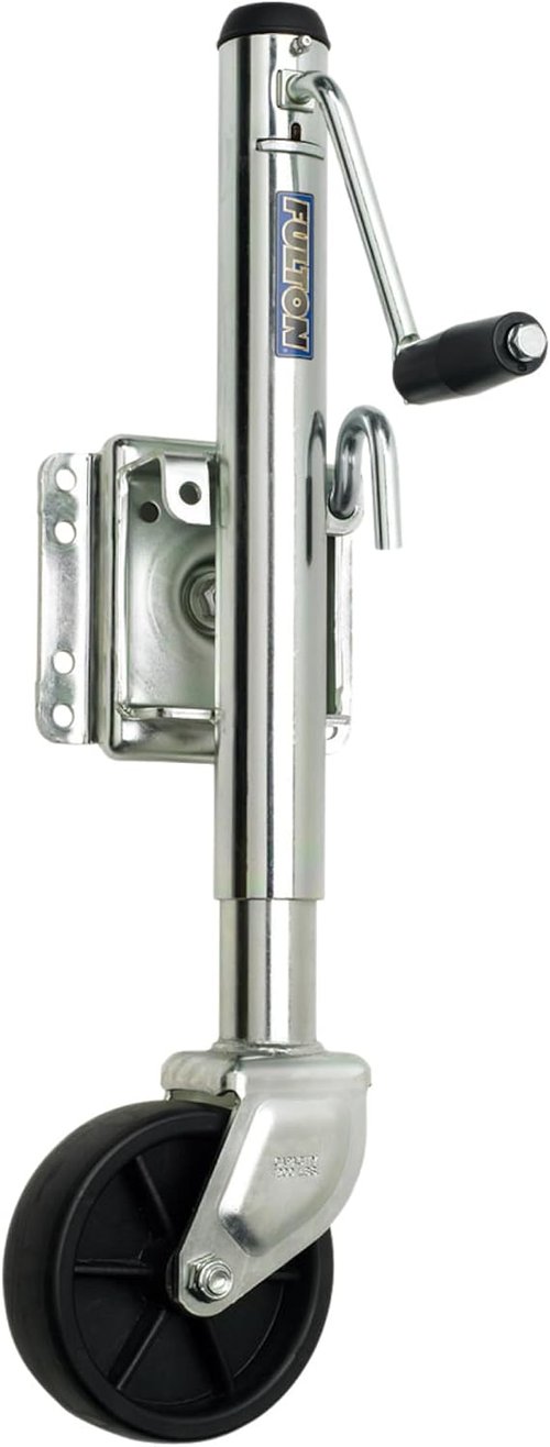 Fulton XP10 Utility Trailer Jack - 1,200 lbs Lift Capacity | Side Mount, 10 Inch Travel