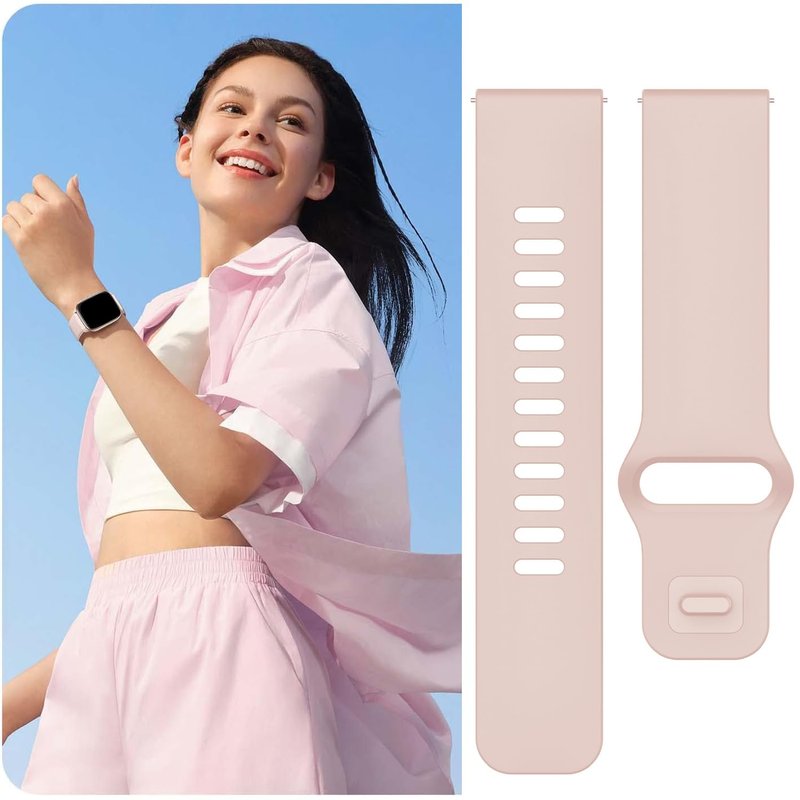 Z.DuDuZAZA Bands for Redmi Watch 5 Active Straps/Redmi Watch 5 Lite Bands for Women Men, 10PCS Soft Silicone Wristband Replacement Compatible with Xiaomi Watch5 Lite/5 Active Belts