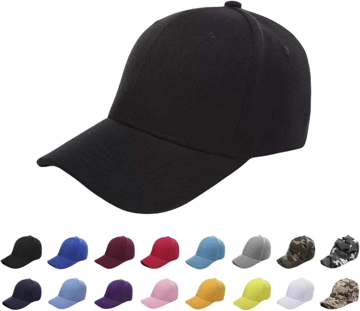 Skiennix Adjustable Baseball Cap - Unisex All-Season Hat for Running, Workouts & Outdoor Activities