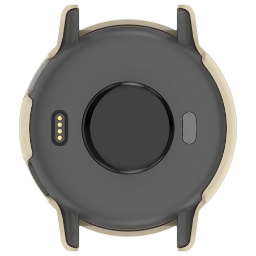 Screen Protector Compatible with Garmin Vivoactive 5 Case 42mm Scratched Full Protection (Black+Nave Blue+Beige)