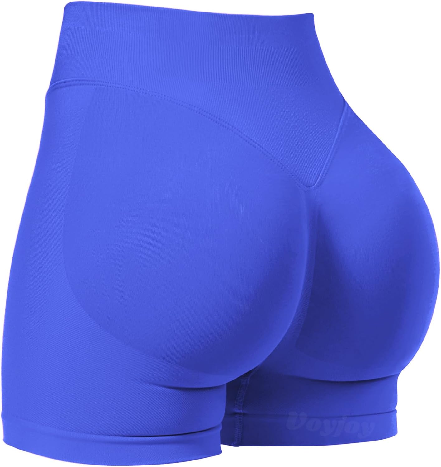 VOYJOY Women's Workout Shorts - Scrunch Butt Lifting Seamless Gym Biker Shorts | 2.5" to 6" Sizes