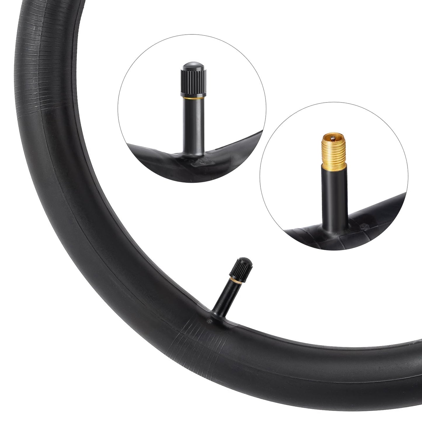 2-PCS 24" Bike Tubes 24x1.75/2.125 AV32mm Schrader Valve 47/54-507 24" Bicycle Inner Tubes Compatible with 24 x 1.75 24 x 1.9 24 x 1.95 24 x 2.0 24 x 2.1 24 x 2.10 24 x 2.125 Bike Tire Tubes