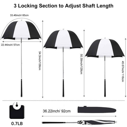 Prospo Golf Club Umbrella - Flex Umbrella for Clubs Protection