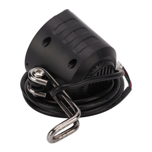 Ebike LED Headlight, 24/36v Electric Bike Front Light Lamp Built in Horn 4 Lights for Night Riding Waterproof Horn Headlamp for Motorcycle, Electric Bike, Scooters