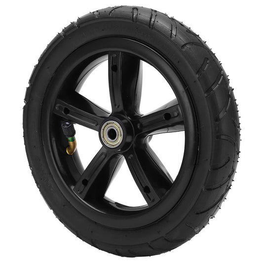 8 Inch Electric Scooter Tire and Wheel Set, 200x45 Pneumatic Tire with Inner Tube and 8mm Bearing, Replacement Wheel for Compatible Scooters（NOT for 10mm Axles）