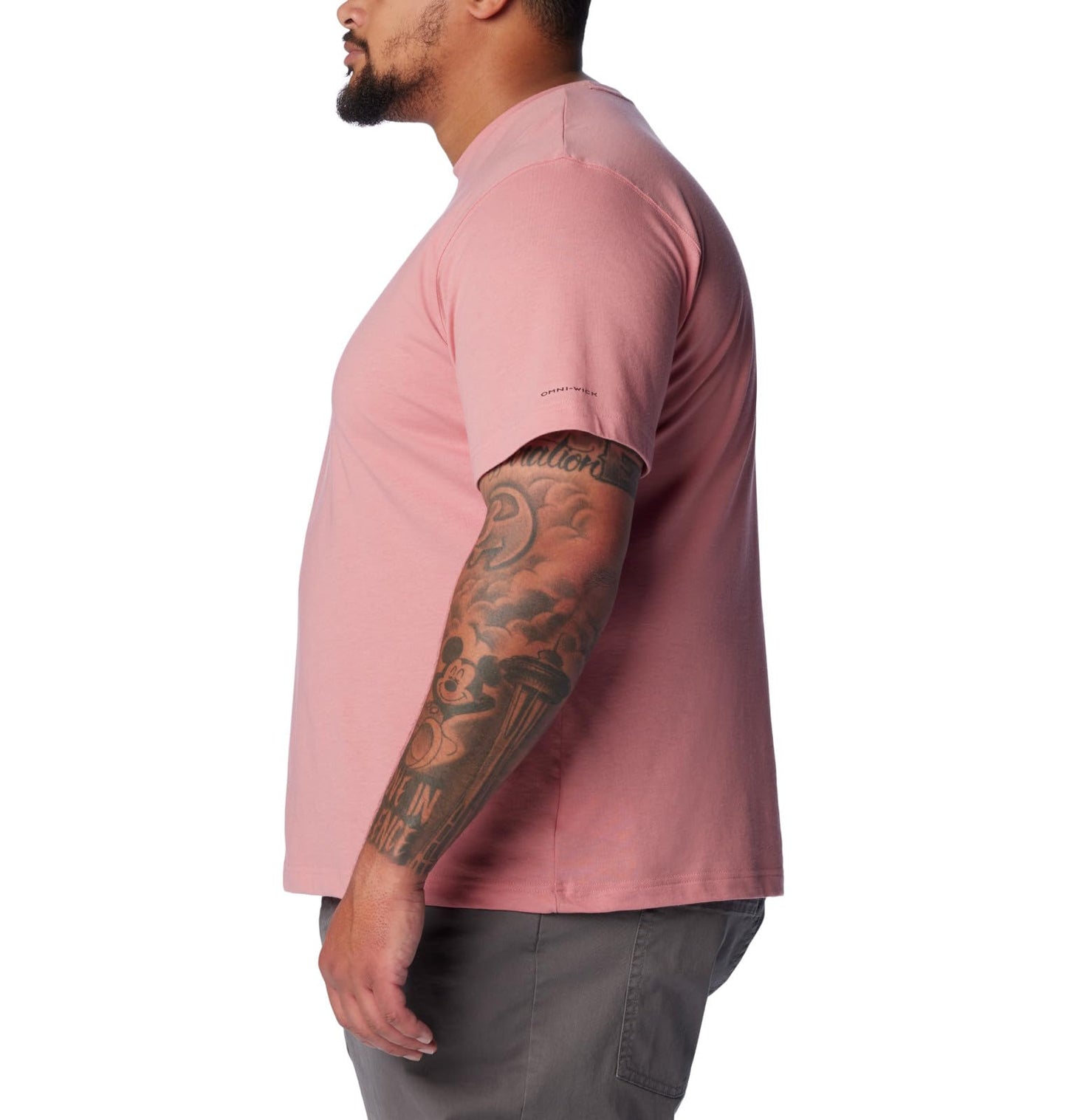 Columbia Men's Thistletown Hills Short Sleeve, Pink Agave, 3X