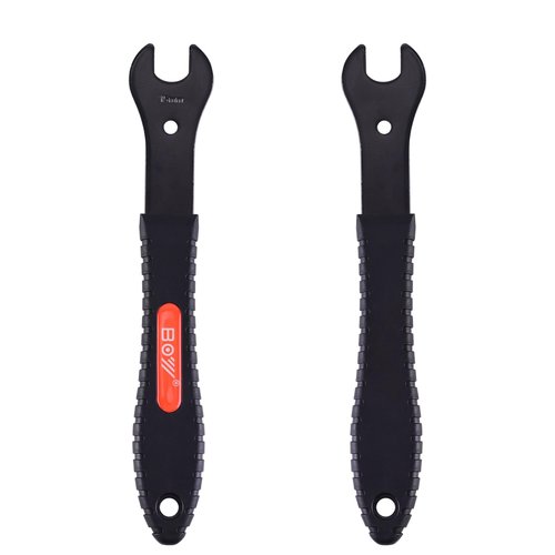 Chrisphil Bike Cone Wrench Set Tool for Bicycle Wheel Hub Axle Nut Install Remover Cycling Spanner Hub Repair Removal Tool 3PCS (17, 18, 19mm)