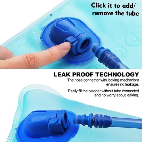 Hydration Bladder | BPA-Free Leak-Proof Water Reservoir for Hiking | 1.5-2-3L Sizes Available