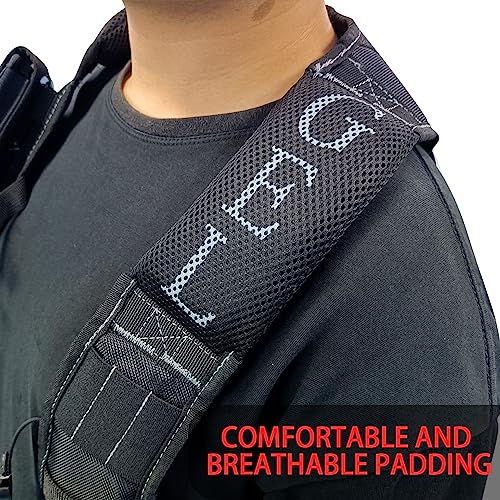 KUNN Tool Belt Suspenders Padded Construction Belt Harness with Gel Shoulder Strap Detachable Phone Holder,4 Tool Belt Loops