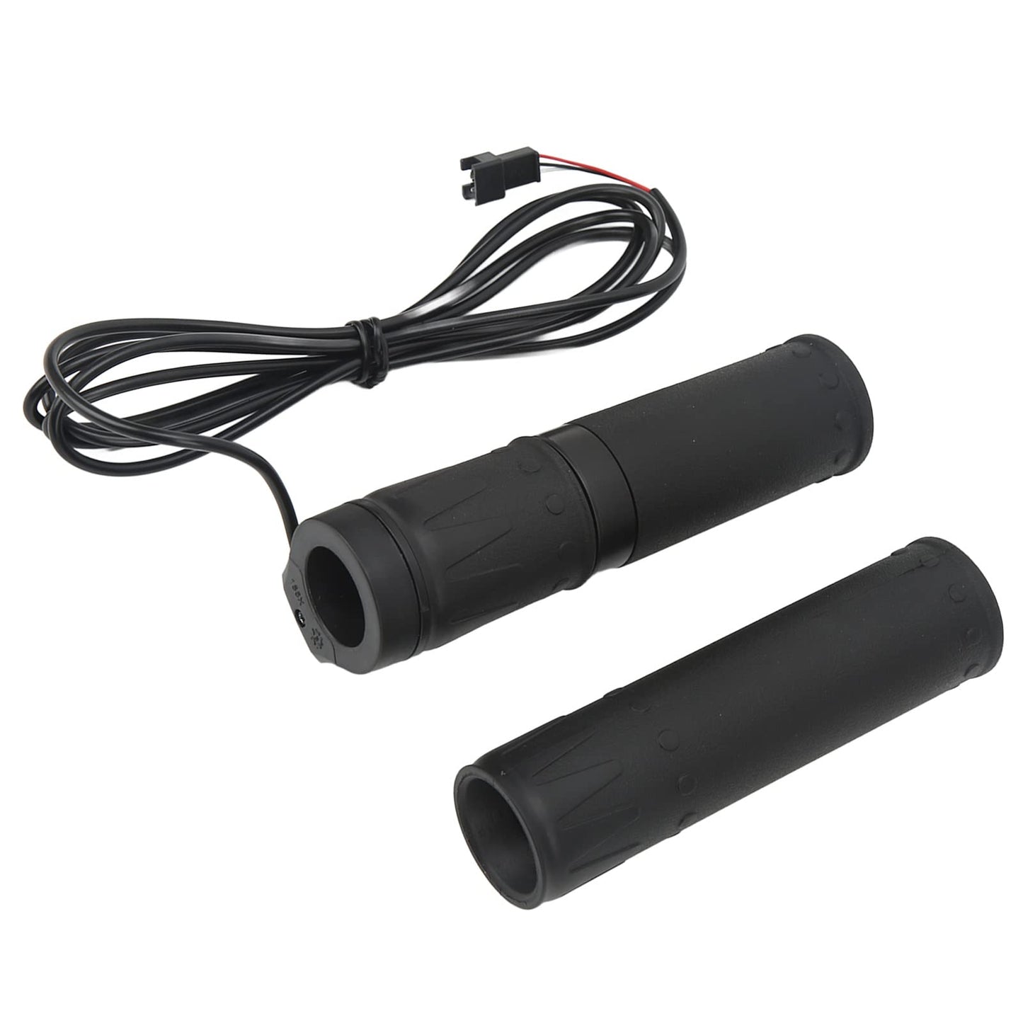 Electric Bike Throttle, 22.2mm FT 158X Universal Fit for 12V to 72V E Bikes Easy Install Replacement Twist Grip for Mountain Bike and E Bicycle Conversion