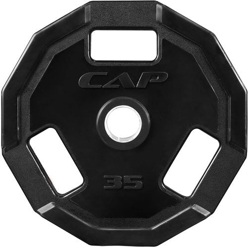CAP Barbell Olympic Weight Plate - Durable 2-Inch Design | Various Sizes Available