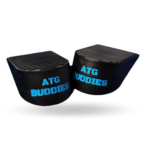 Knees Over Toes Guy ATG Buddies Squat Wedge Block for Heel Elevated Squat and ATG Split Squats with Carrying Case, Light Weight and Easy to Travel