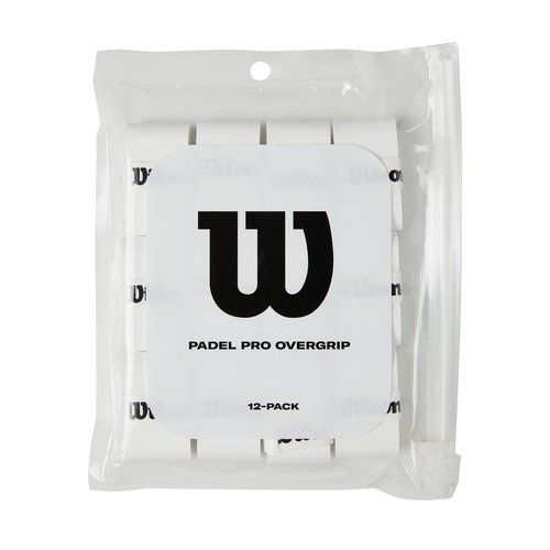 WILSON Pro Padel Overgrip - 12 Pack, White