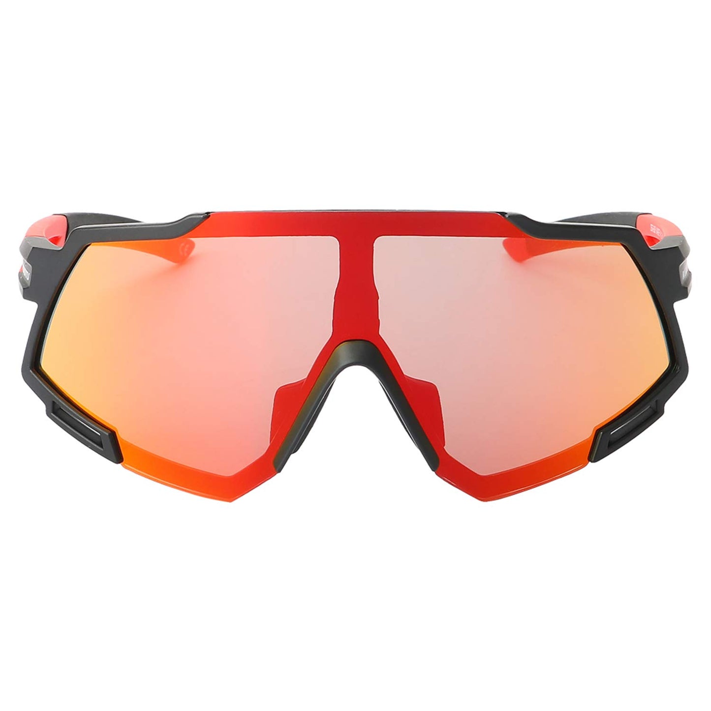 SAVADECK Polarized Cycling Sunglasses with 5 Interchangeable Lenses, Mens Womens Running Baseball Golf Driving Glasses