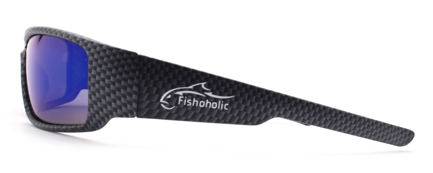 Fishoholic Polarized Fishing Sunglasses UV400 (14 Options) Fishing Gift with Hard Case & Pouch