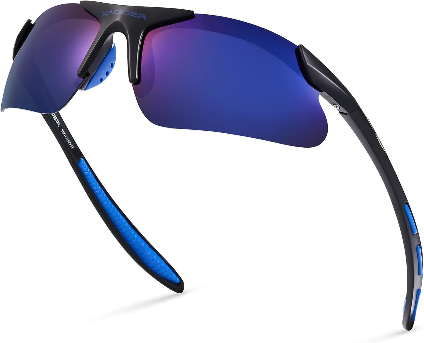 Xagger Kids Polarized Sports Sunglasses - Durable TR90 Frame for Boys & Girls | Perfect for Baseball & Softball