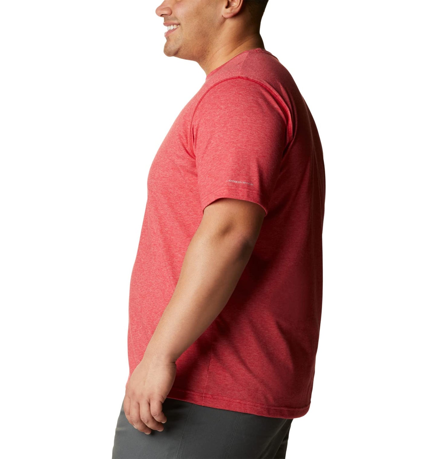 Columbia Men's Thistletown Park Crew, Mountain Red Heather, Medium