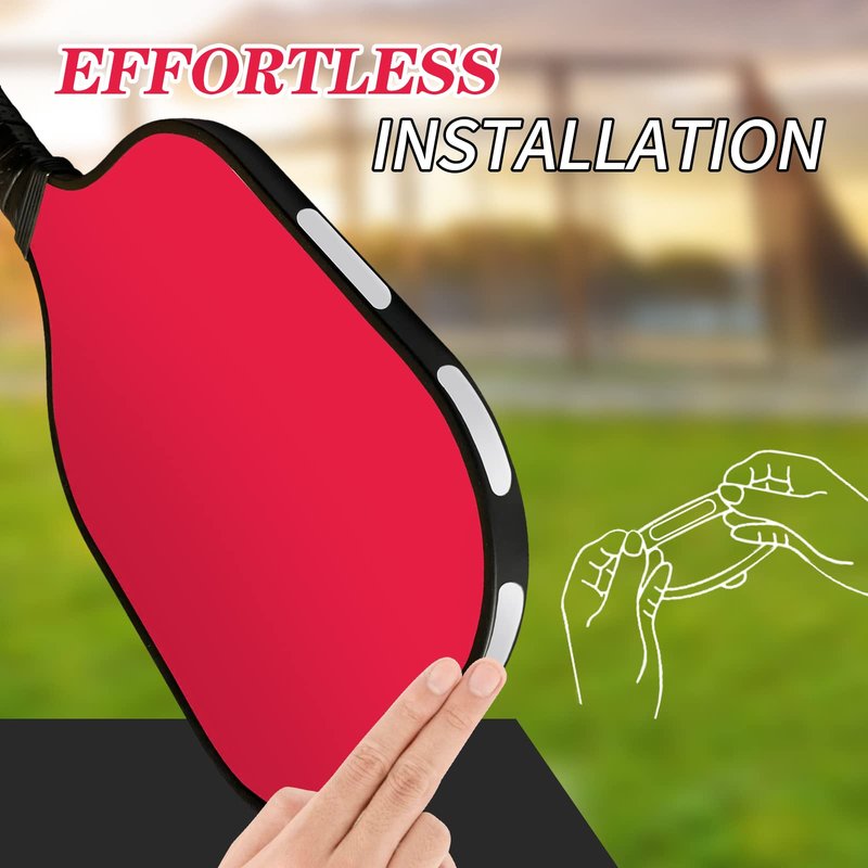 Vefungyan Pickleball Lead Tape Weighted Bars: 40Pcs Adhesive Weight Strips for Tinnes Golf Paddle Edge Guard Enhance Control and Power