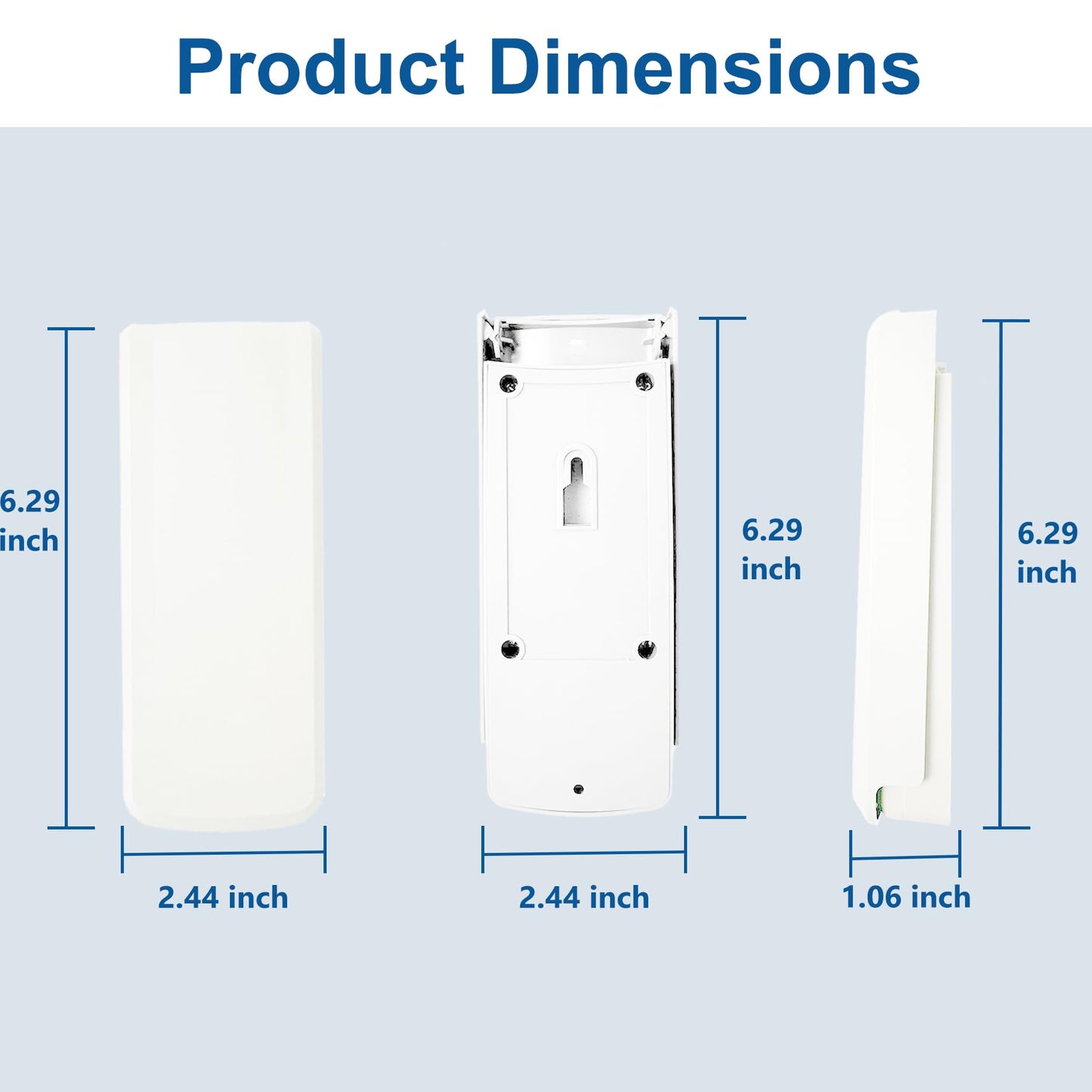 Universal Garage Door Opener Keypad for Liftmaster Chamberlain Craftsman Wayne Dalton Openers Produced since 1993, Wireless Keypad Keyless Entry,Replaces 877/878MAX 377/977/877/66LM,SafeSecurity-White
