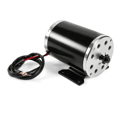 Lazenta MY1020 48V Electric Scooter Brushed Motor 1000W 9 Teeth Compatible with Electric Scooter E-Bike Motorcycle Bicycle Mini Bike Go Kart ATV Tricycle,with Base