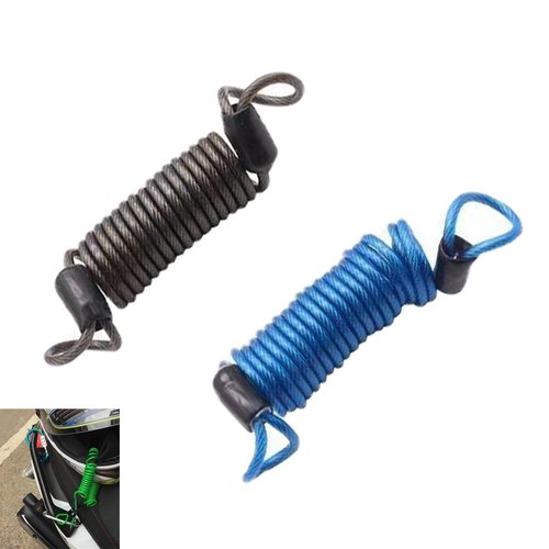 UtySty 2 Pack Breakaway Trailer Cable Replacement Heavy Duty Towing Coiled Steel Wire Trailer Brake Away Cable for Trailer Breakaway Switch Electric Brake Switch RV Towing Trailer Camper 5th Wheel