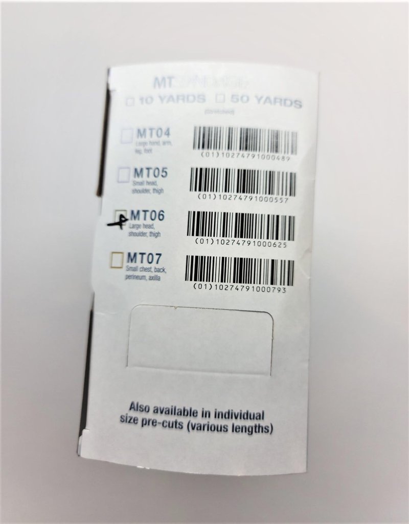 Cut-to-Fit MT Spandage, Size 6, 25 yds. (Average Head, Shoulder and Thigh)