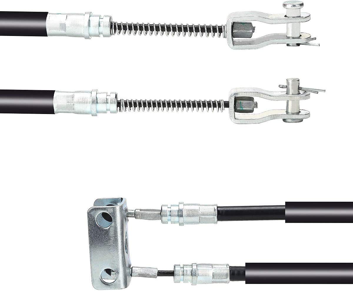 10L0L Golf Cart Brake Cable Stainless Steel Core Fits for EZGO TXT 1994-Up OR EZGO TXT Marathon Medalist, Driver & Passenger Side Brake Cable OEM# 70716-G03 70273-G03 70969-G03