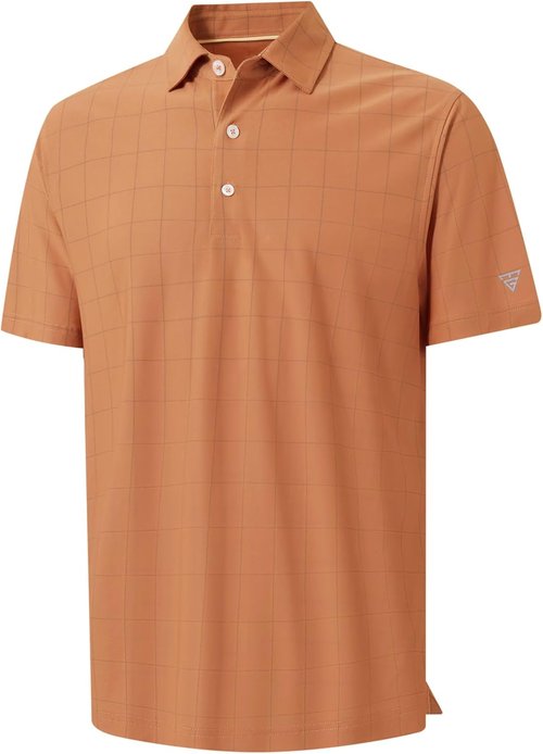 M MAELREG Men's Golf Polo Shirts - Lightweight, Moisture-Wicking, UPF 30+ Short Sleeve Casual Wear