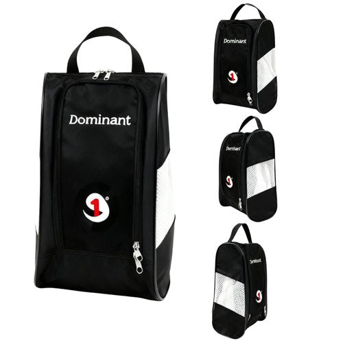 Athletic Golf Shoe Bag - Zippered Shoe Carrier Bags Sports Shoe Case (White)