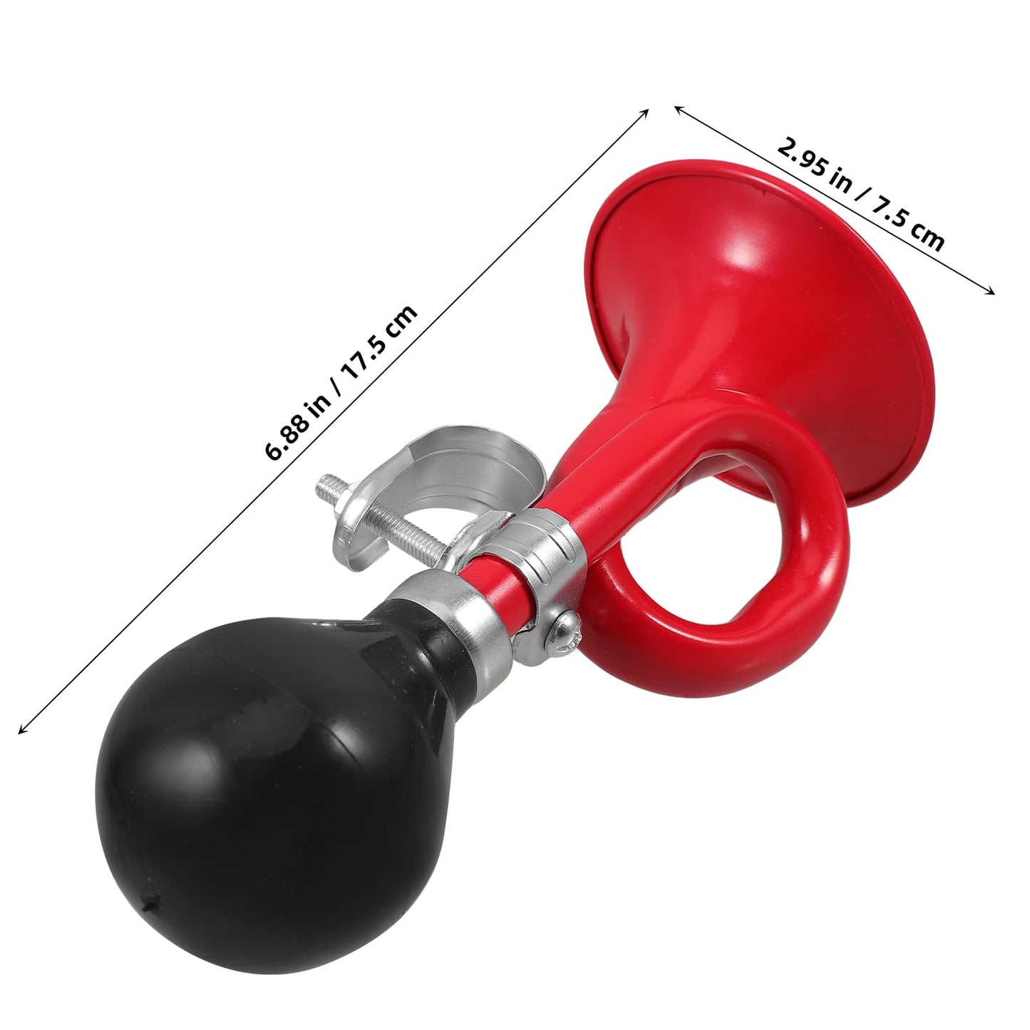 POPETPOP Bike Horn for Adults Manual Bicycle Bell with Crisp Sound Portable Handlebar Bike Accessory for Mountain Road Urban Bikes and Scooters 1 Pack
