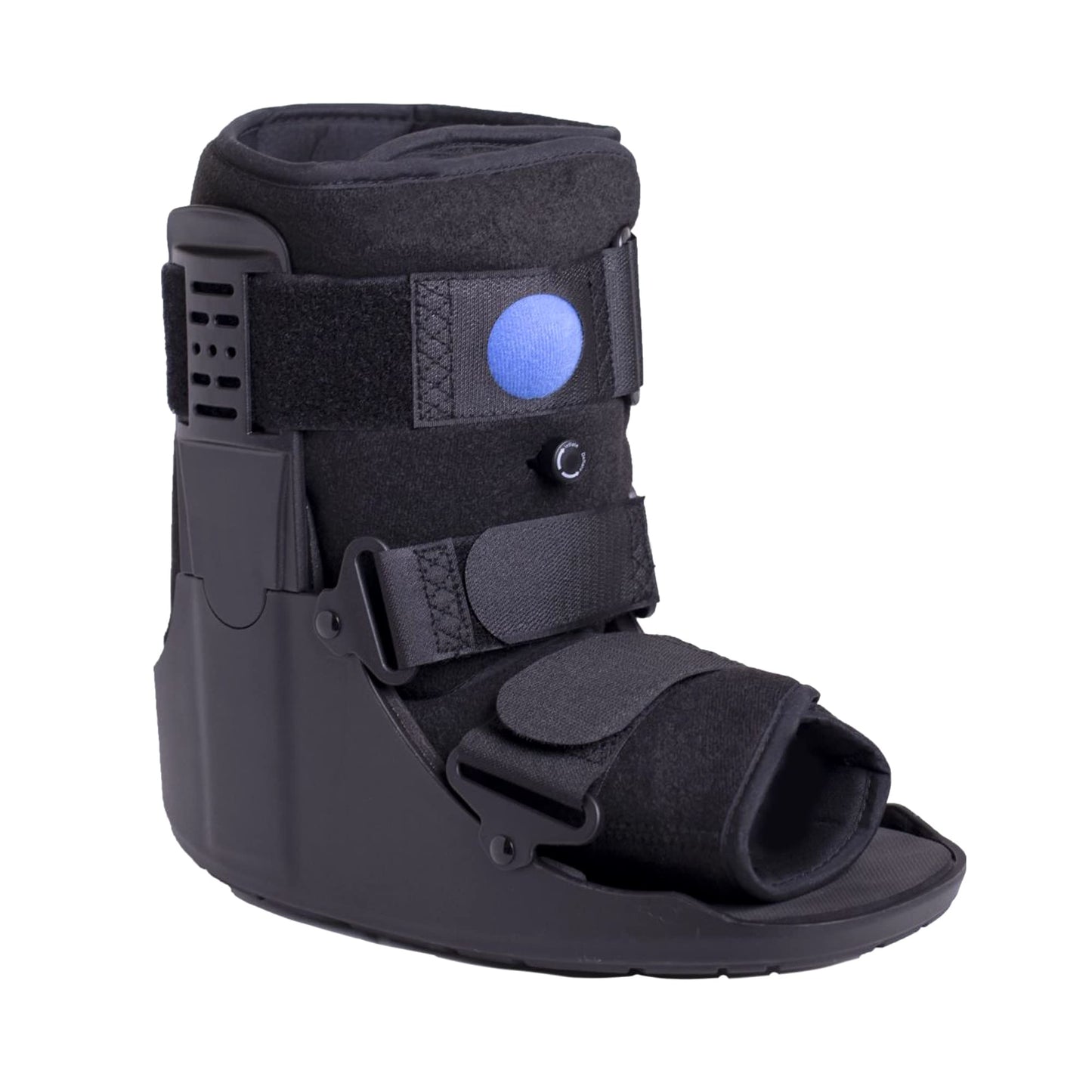 Brace Direct Short Air CAM Walker Boot - Adjustable Pneumatic Walking Boot for Broken Foot, Ankle Injuries, Sprains, Strains and Surgical Recovery (Medium - US Shoe Men 7.5-10 / Women 8.5-11.5)