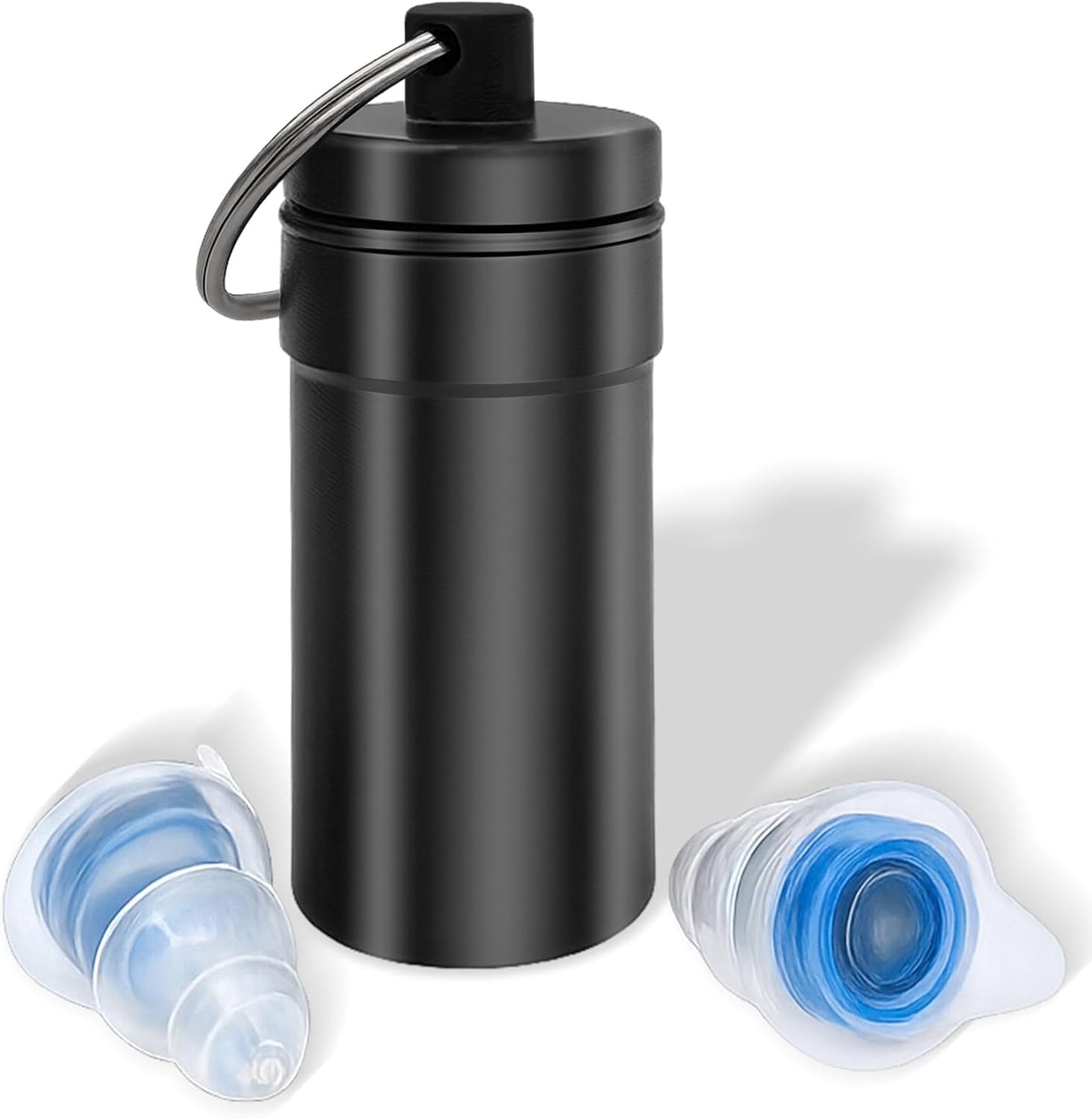 Skiennix Concert Ear Plugs - Reusable High-Fidelity Musician Earplugs with 20dB Noise Reduction | Carry Case Included