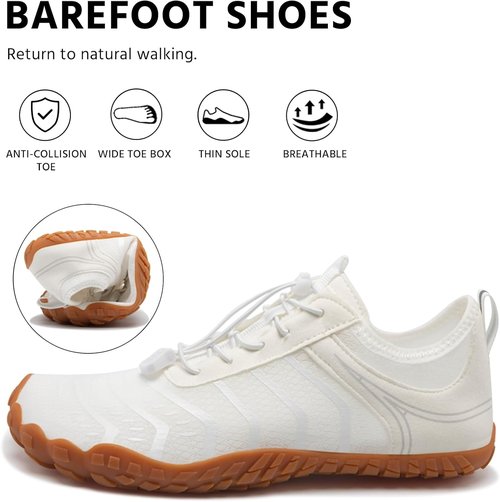 EWUHA Barefoot Shoes - Unisex Water Shoes for Walking & Hiking | Breathable, Non-Slip Design