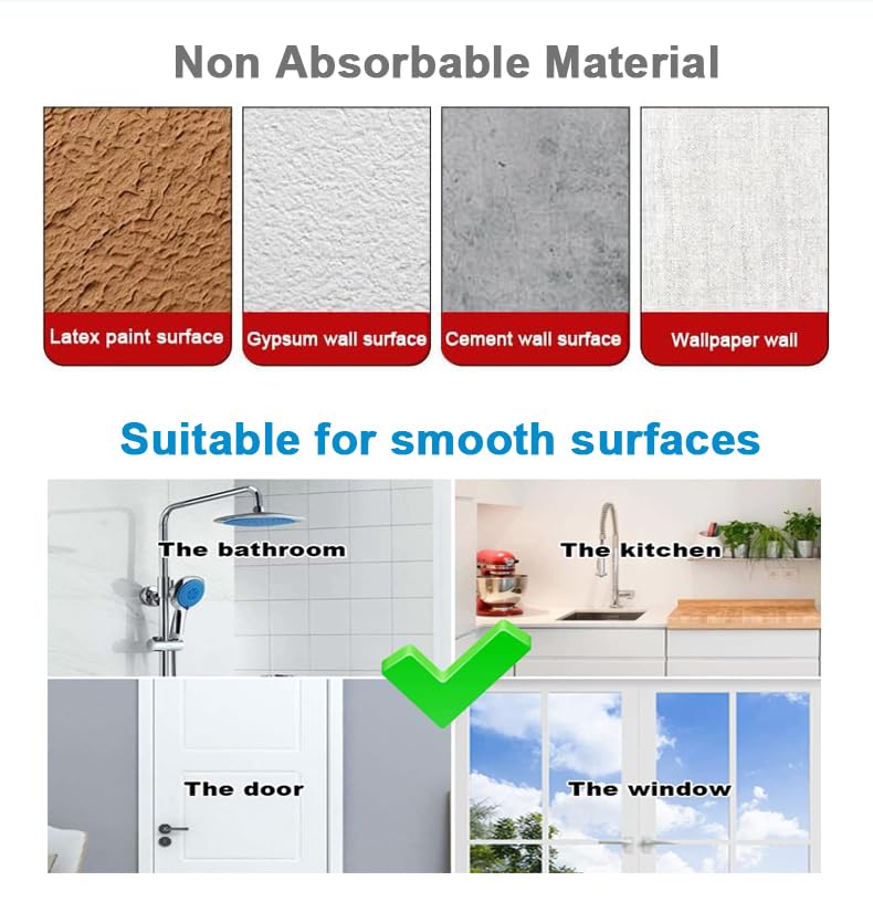 3 Pack Clear Suction Cup Hooks, Heavy-Duty Reusable Wreath Hangers for Glass Windows Smooth Doors, Waterproof Suction Cup Hooks for Shower Bathroom kitchenware and Christmas Wreaths,Up to 15 lbs (3)