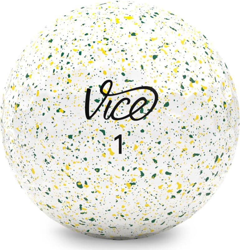 Vice Pro Golf Balls - High-Performance Distance & Control | Premium White Finish