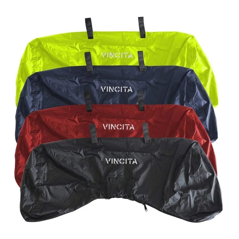 Vincita Waterproof Durable Bike Handlebar Cover – Rain Cover for Road Bicycles, Outdoor Storage Protection from Dust, Rain, Wind & Sunlight (Black)