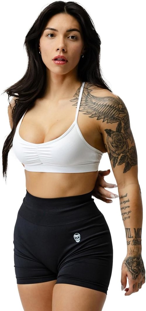 Gymreapers Infinity Seamless Workout Shorts - High Waist Biker Shorts for Women | Athletic Yoga & Pilates
