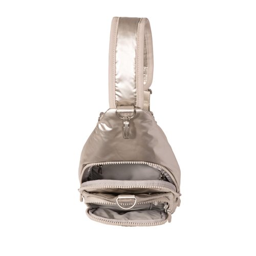 Baggallini Central Park Sling - 12x7 Sling Crossbody Bag with Convertible Adjustable Shoulder Strap