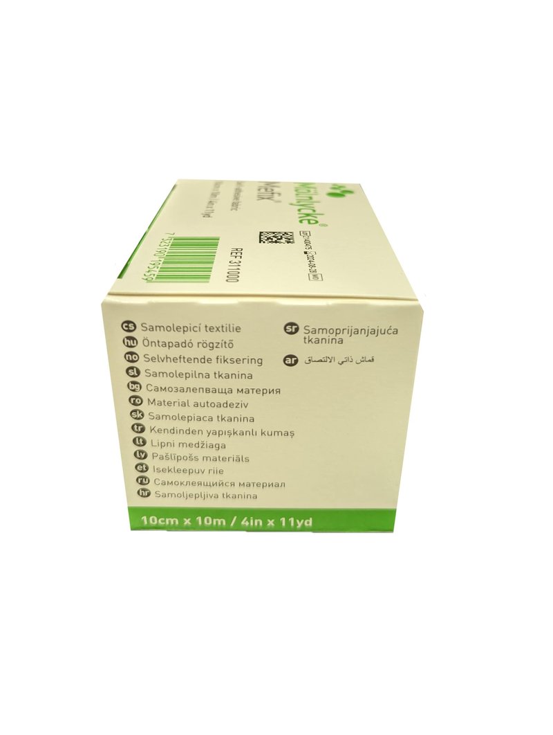 Mefix Self-Adhesive Fabric Tape. Width: 4" (10cm) x 11 yards, Quantity: 1 Roll