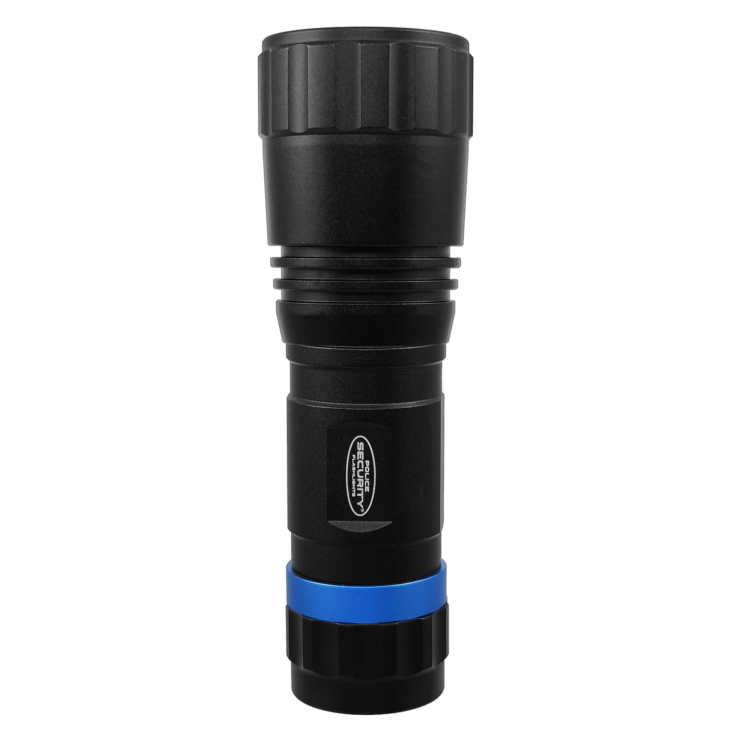 Police Security Scope Ultra-Bright 750 Lumen Flashlight, Compact, Heavy Duty, 3 Modes, Slide Focus, 4 AAA Batteries, Perfect for DIY to Camping to Trade Professional Needs