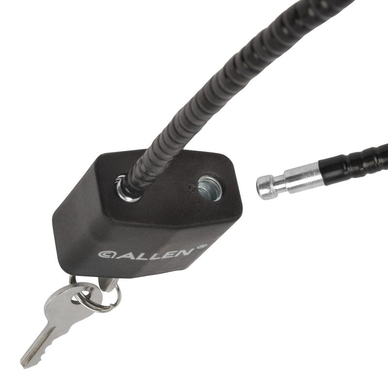 Allen Company Cable Gun Lock for Shotguns, Rifles & Handguns (2 Keys) Black, 15"