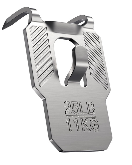 (ApeBest) 25 lb Claw Picture Hangers for Drywall：10Pcs Heavy Duty Wall Picture Frame Hanging Hooks - No Damage Mirror Photo Poster Painting Art Sawtooth Wire D Ring Hanger Kit for Room Office Decor