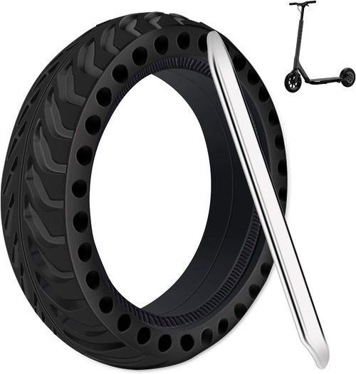 1 Pack Solid Tire,8.5Inch Electric Scooter Wheels for Xiaomi M365 Gotrax/gxl V2/XR Scooter Accessories,8 1/2'' Front/Rear Rear Solid Tires replacement wheel