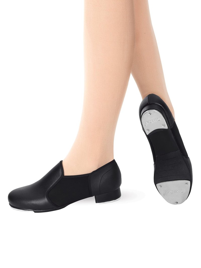Theatricals Adult Slip-On Tap Shoes Light Suntan 05.0 T9100